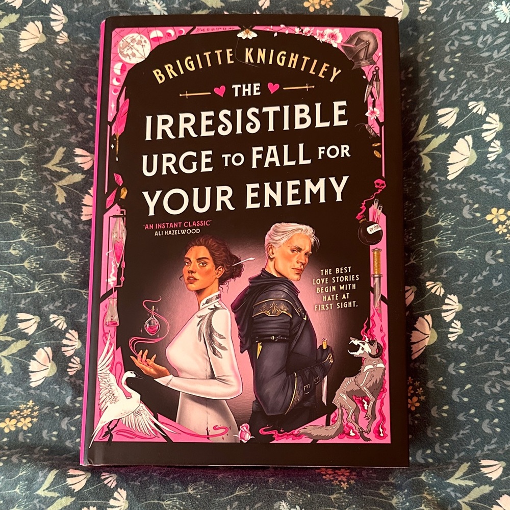 Waterstones signed edition of The Irresistible Urge to Fall for Your Enemy